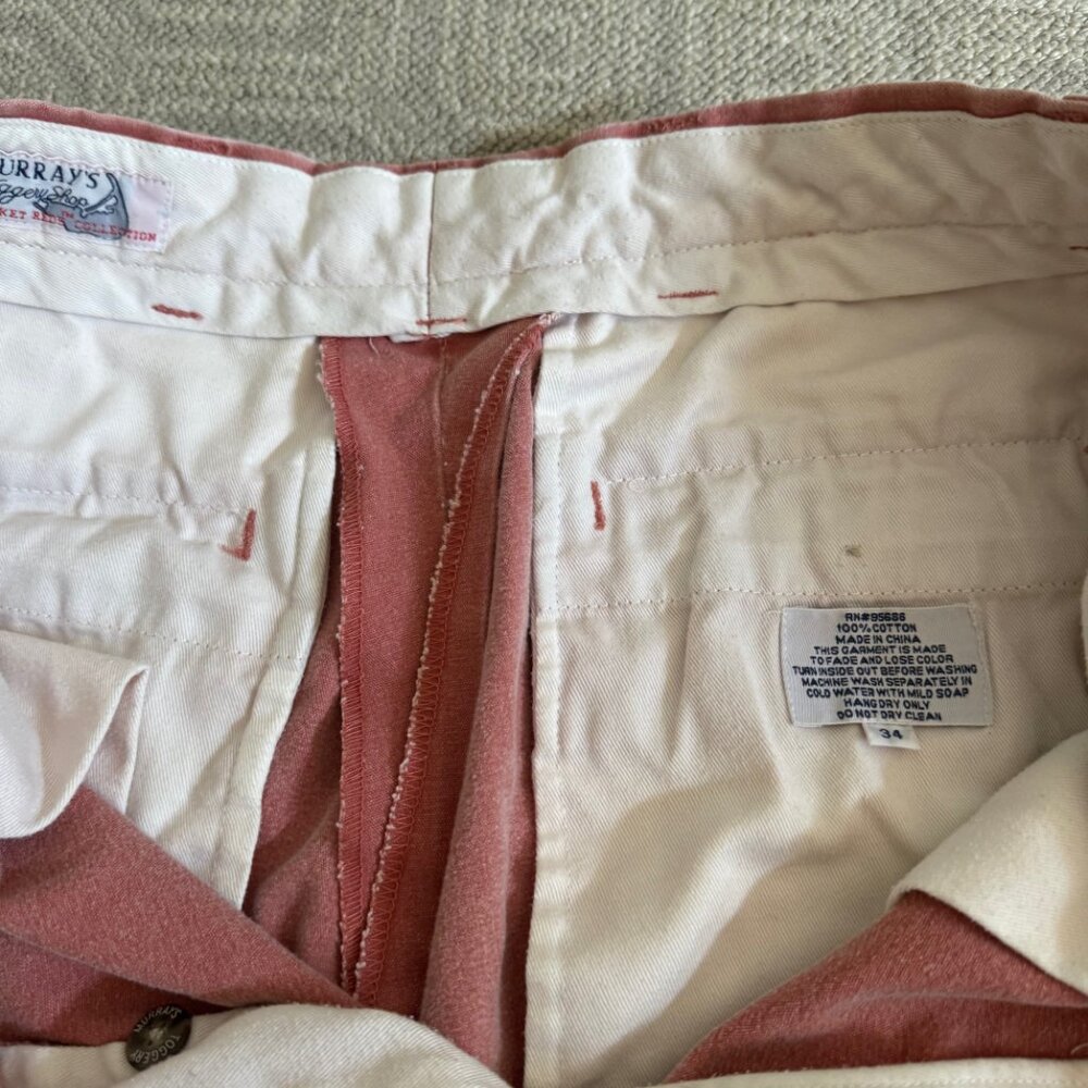 Murray's Nantucket Reds Shorts Men Size 34 - Picture 2 of 3